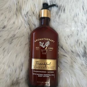 Bath and Body Works Aromatherapy Thankful Body Lotion 6.5fl oz